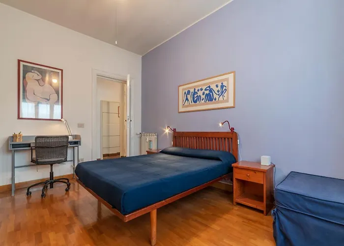 Guesthost - Roomy And Bright With Terrace Apartmán